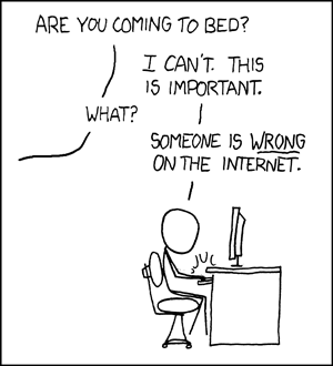 Duty calls, XKCD 386