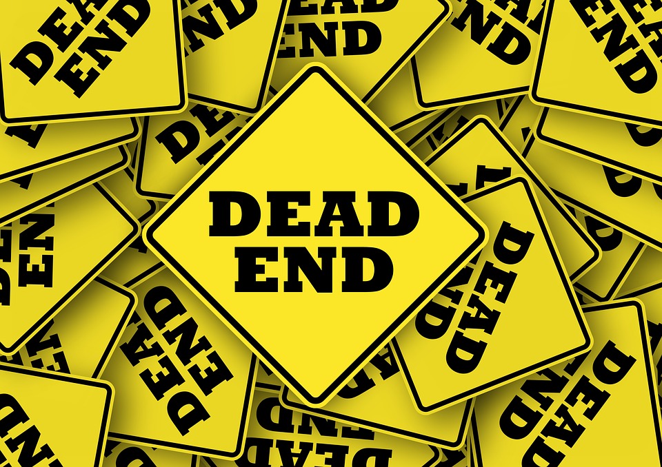 Dead end sign